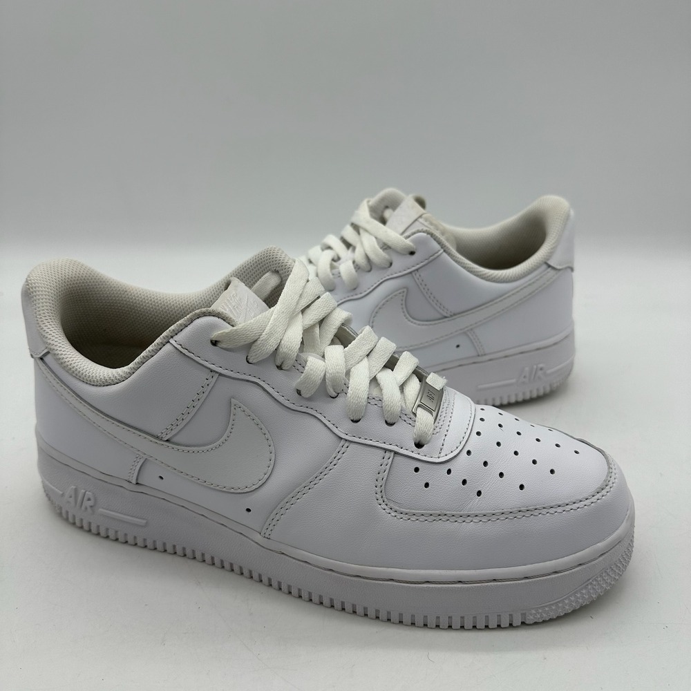 Nike DD8959-100 Womens Size 11 Shoes Air Force 1 Low Triple White Urban Sneakers
